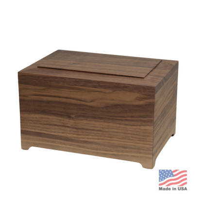Marquette Walnut Urn